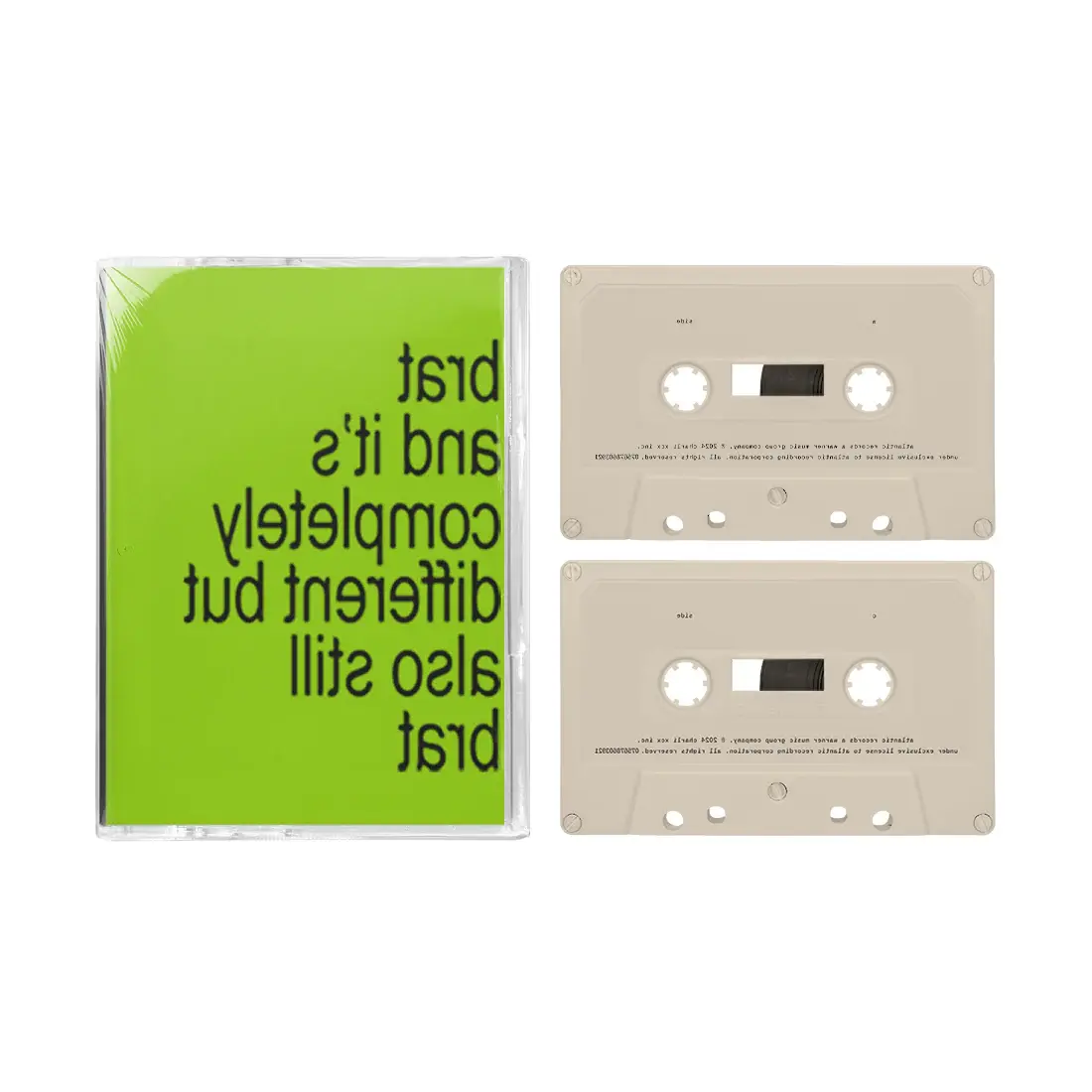 Brat and It's Completely Different but Also Still Brat (2 cassette set)