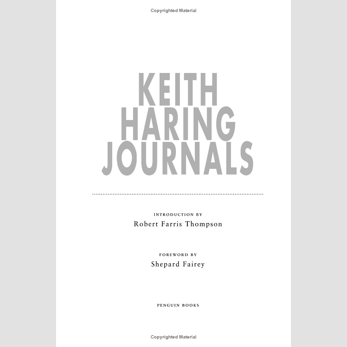 Keith Haring Journals: Diarios del artista – Plastic Books