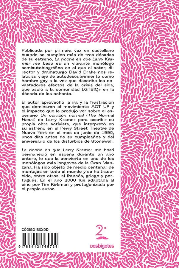 La noche en que Larry Kramer me bes – Plastic Books