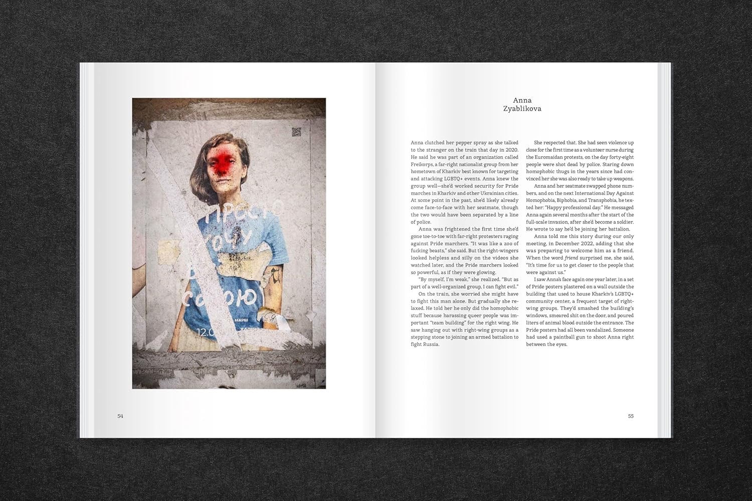 The Queer Face of War: Portraits and Stories from Ukraine – Plastic Books